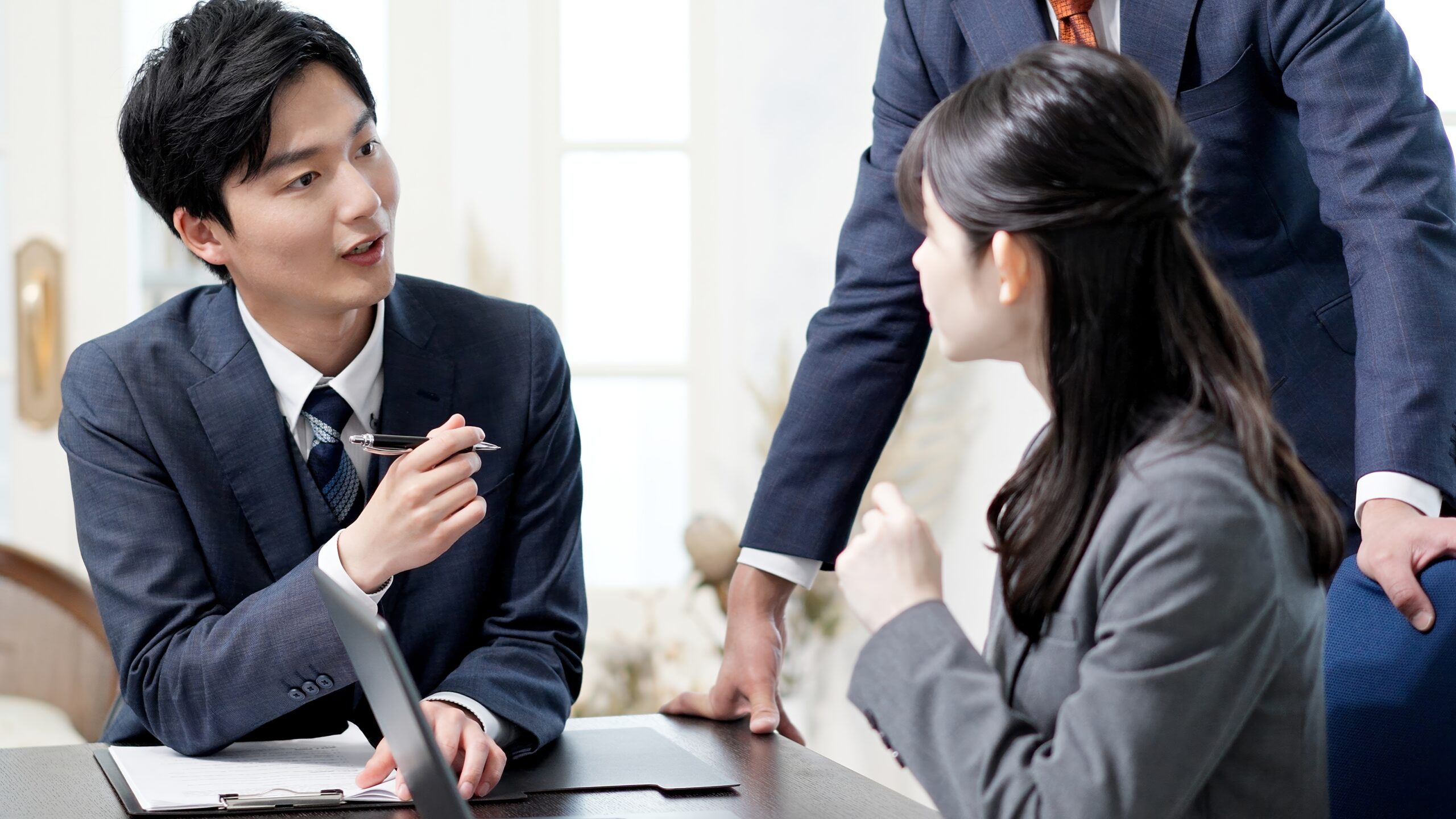 woman hired in an entry-level sales role